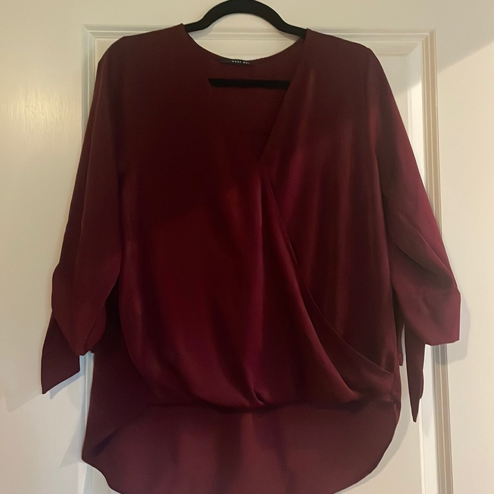 Maroon Dress Shirt